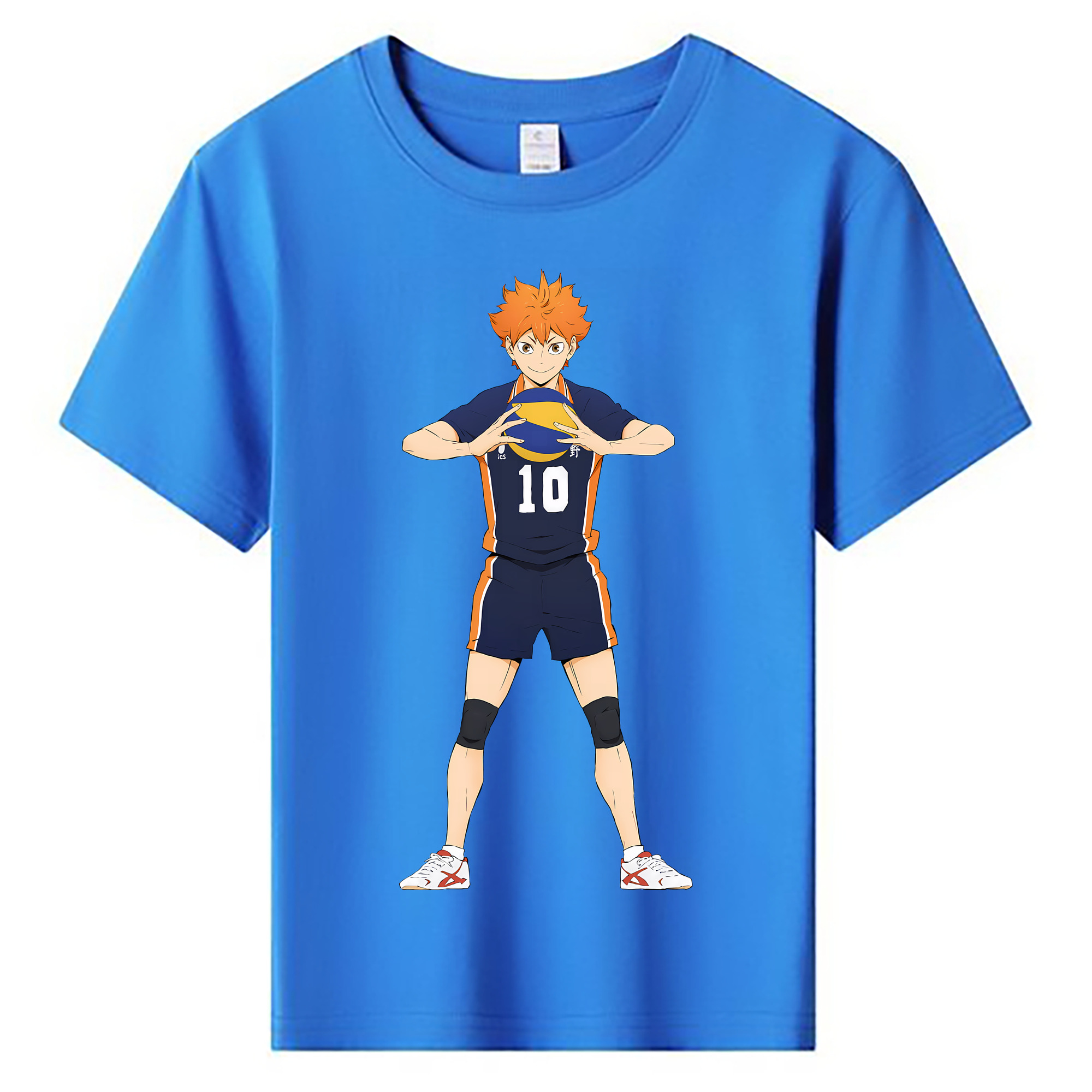 （画像用） ハイキュー!! Haikyu!! 綿100％キッズTシャツ（フロントプリント）